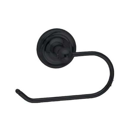 Orca Hardware Toilet Paper Holder, BL Black Finish 4855-BL